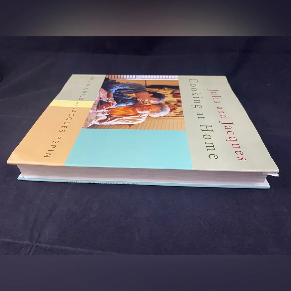 Julia and Jacques Cooking at Home Julia Child Jacques Pepin Hardcover